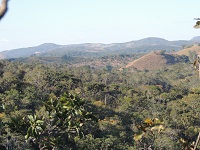 Vista de trás do Morro das Lajes