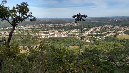 Morro das Antenas - Vista de Goiás